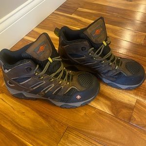 Men's Moab Vertex Mid Waterproof Comp Toe Work Boot - Only worn a couple times!